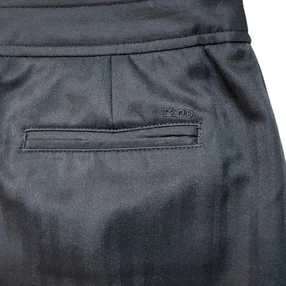 Izod Golf Black Golf Skirt with Shorts Underneath Side Zip‎ Closure Size 10